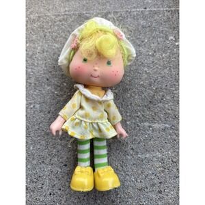 Strawberry Shortcake VTG 5"  Blonde Doll Lemon Meringue 80s Scented Kenner